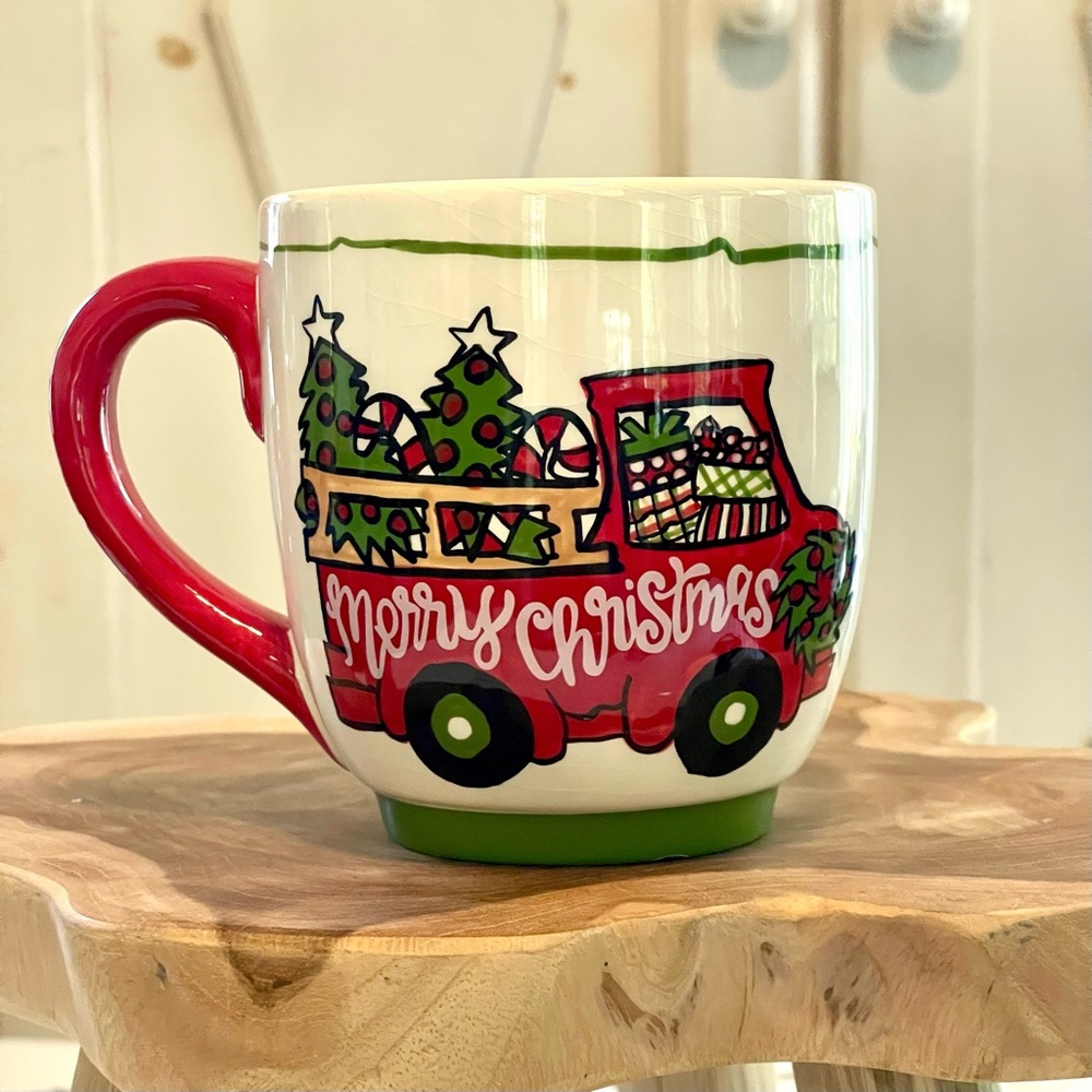 Glory Haus Christmas Truck Mug Ceramic
NWOT no box
